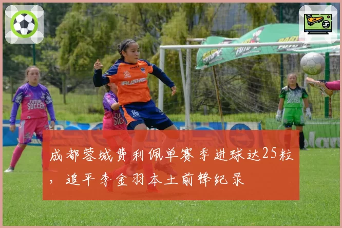 成都蓉城费利佩单赛季进球达25粒,追平李金羽本土前锋纪录